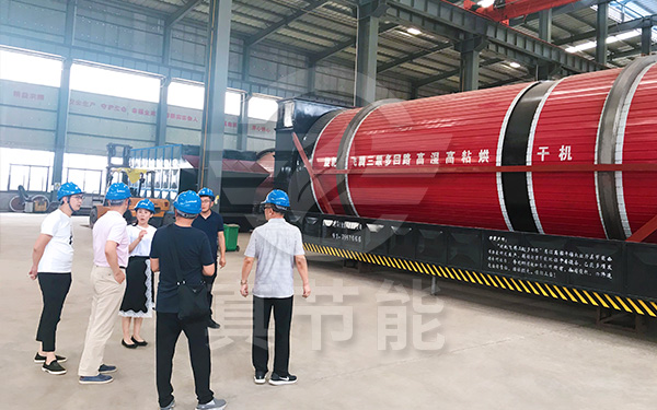 豆腐渣烘干機考察訪問 豆腐渣烘干機考察訪問